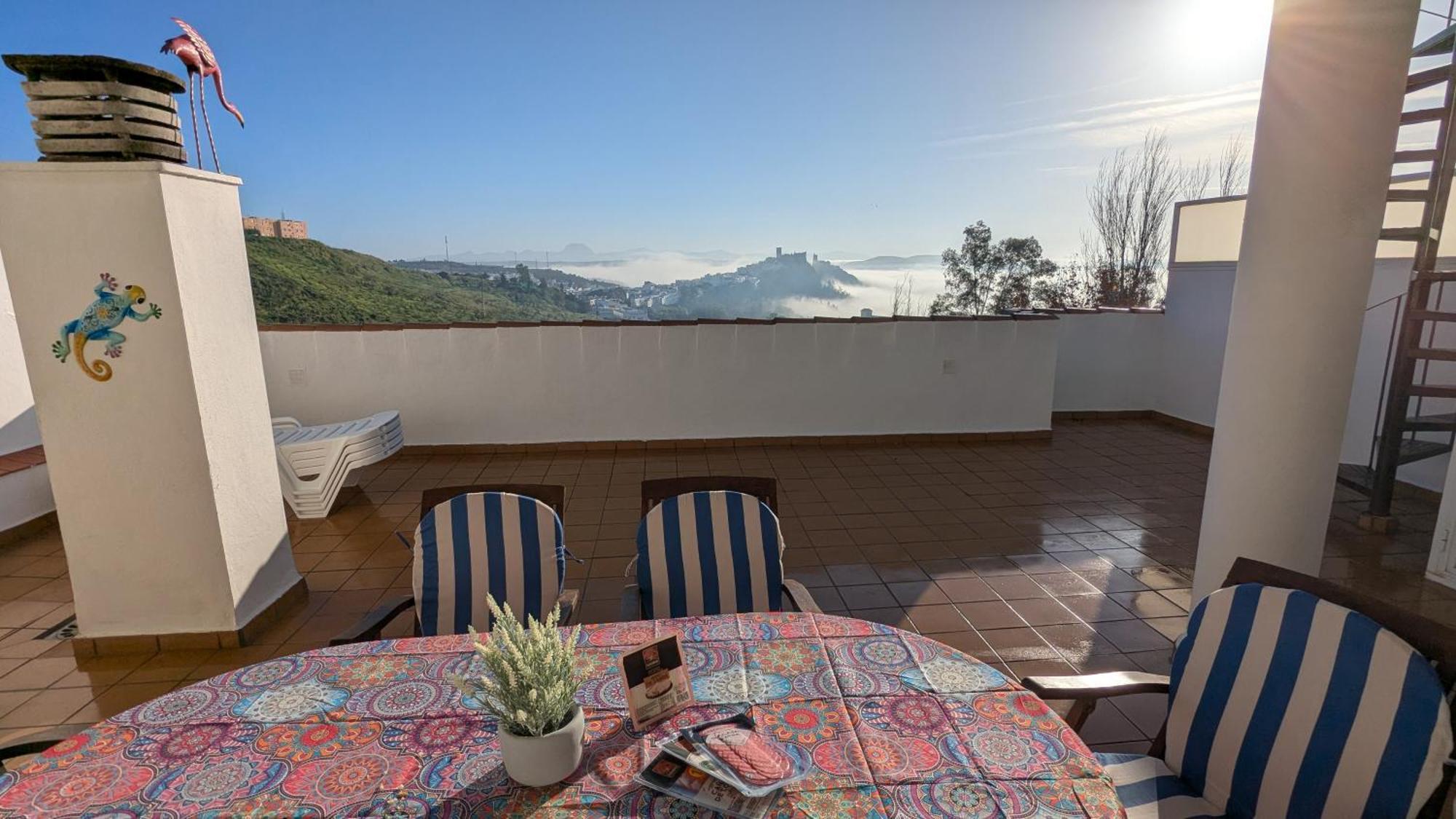 Atico Arcos Terraza Relax Apartamento Arcos de la Frontera Exterior foto